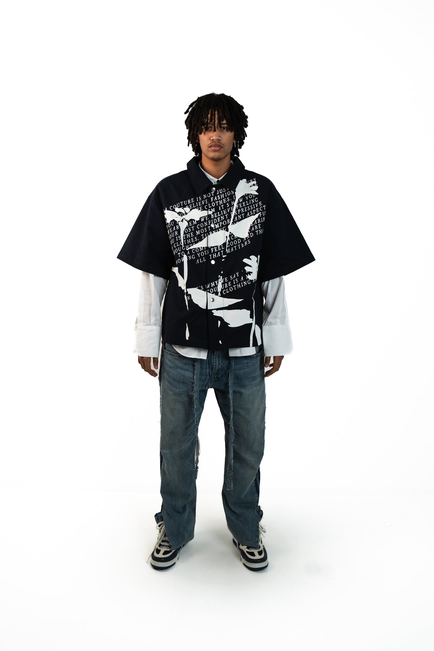 Ricca Messenger Button up