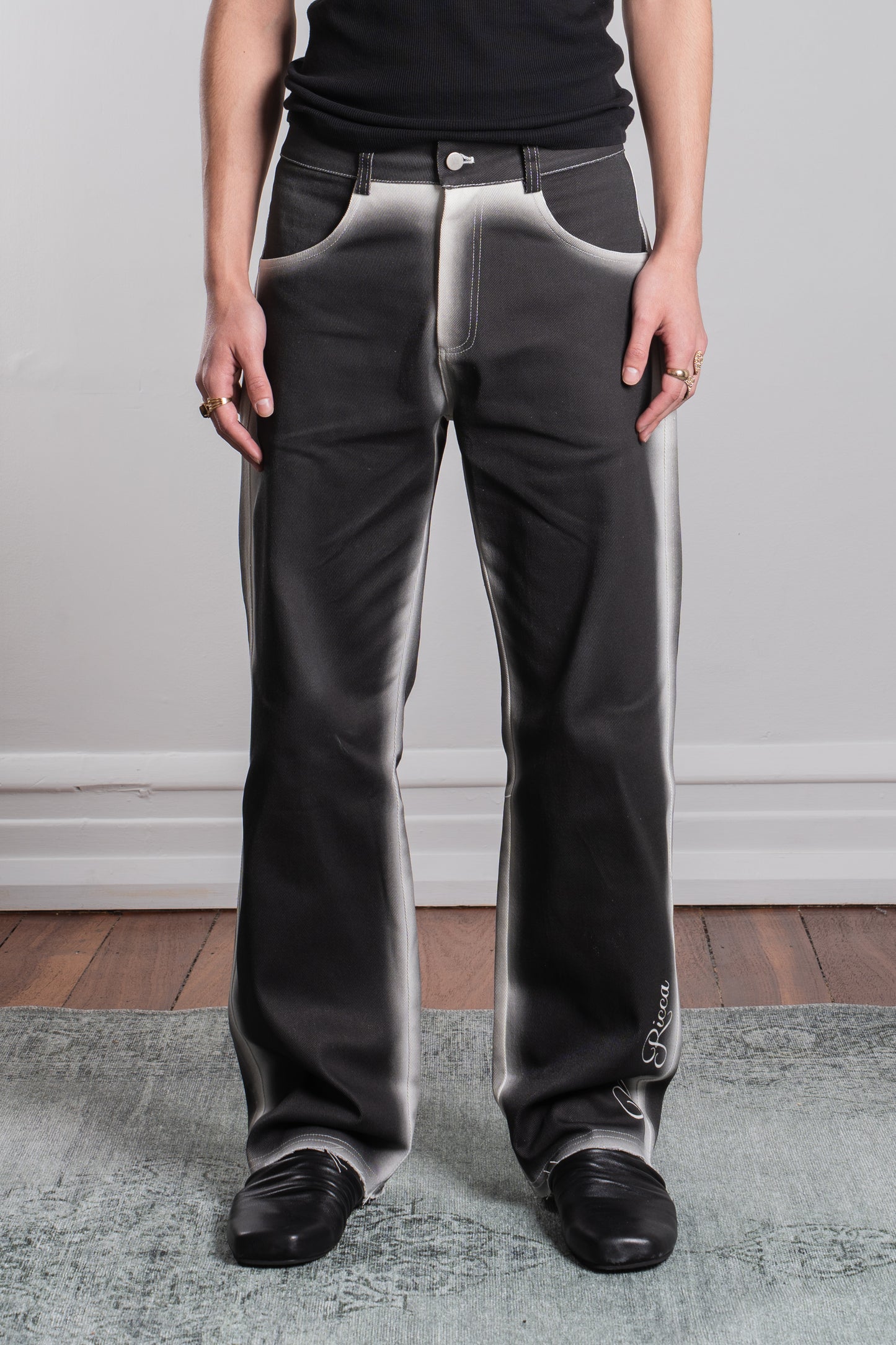 Wear Ricca Faded Black Pant