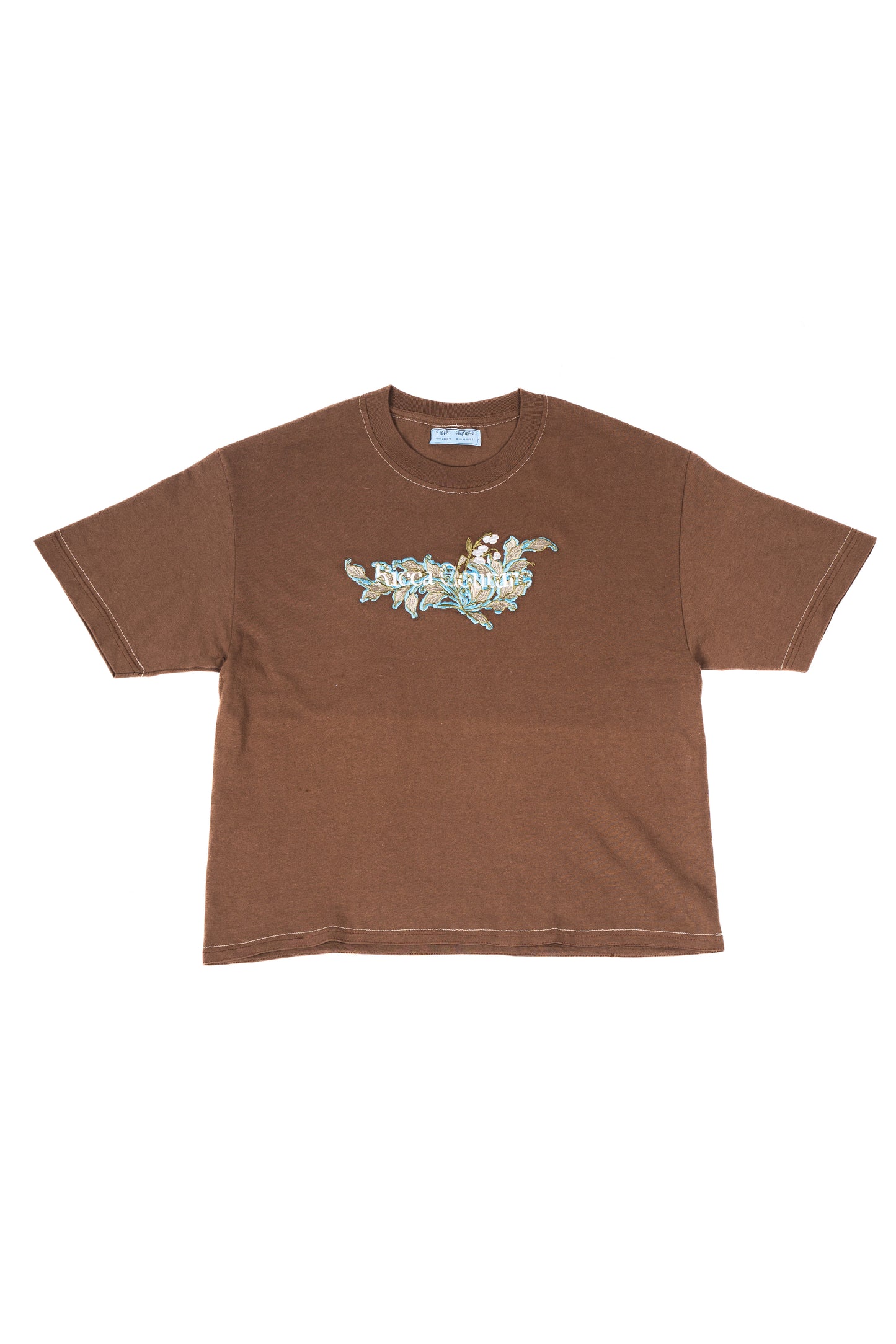 Ricca Flower Embroidered Tee