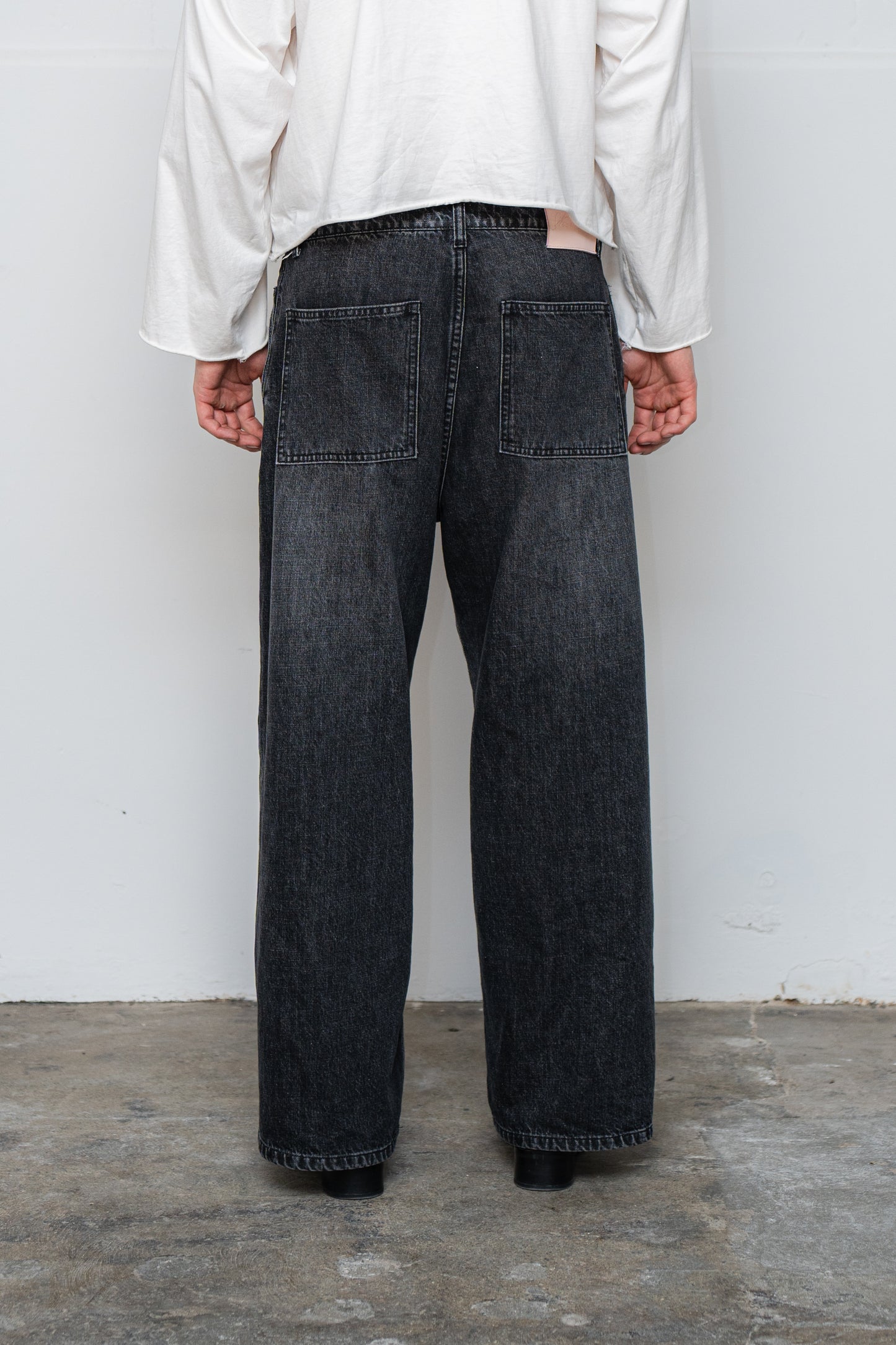 Ricca Black Washed Denim Jeans (PRE-ORDER)
