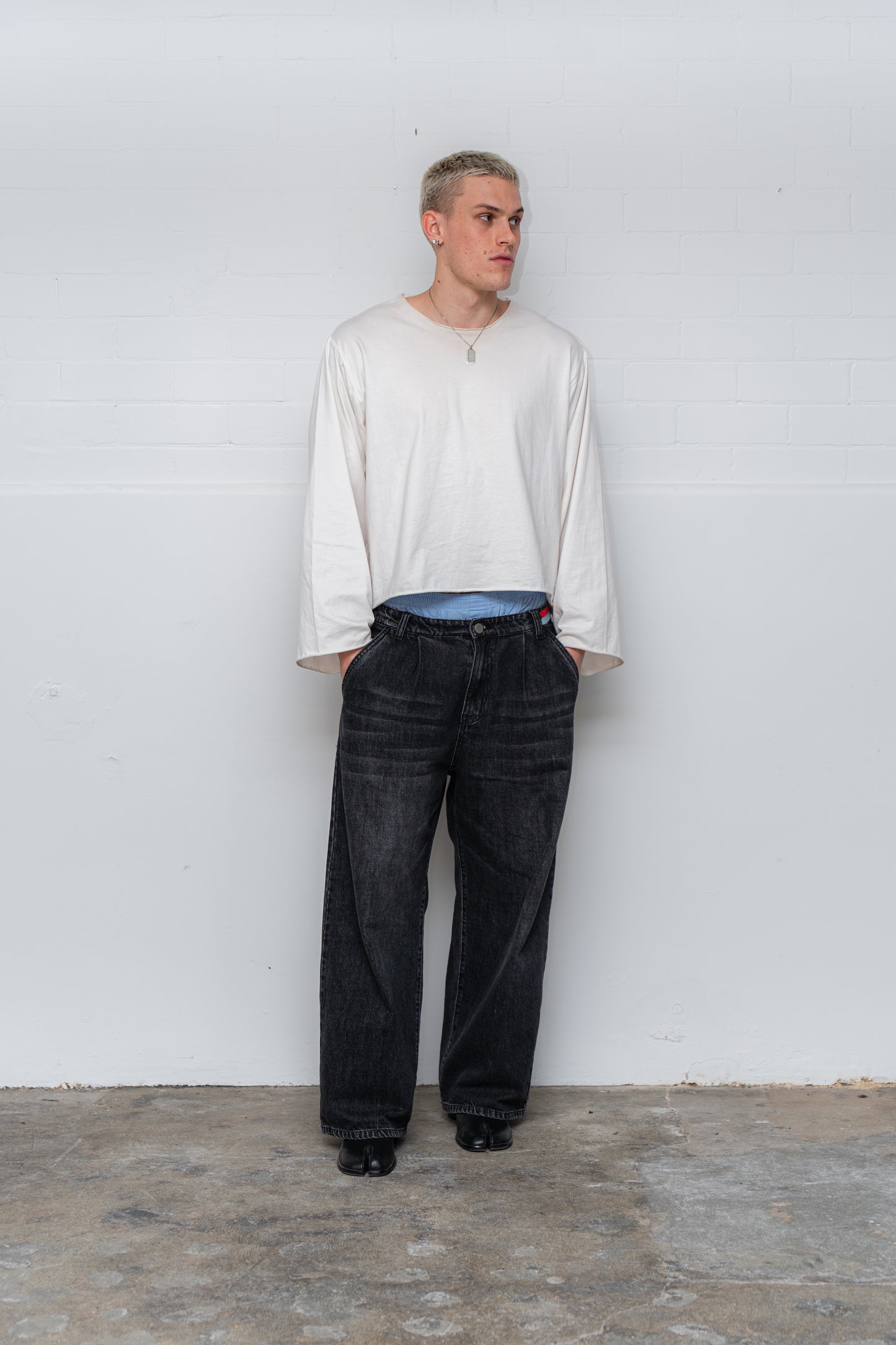 Ricca Black Washed Denim Jeans (PRE-ORDER)