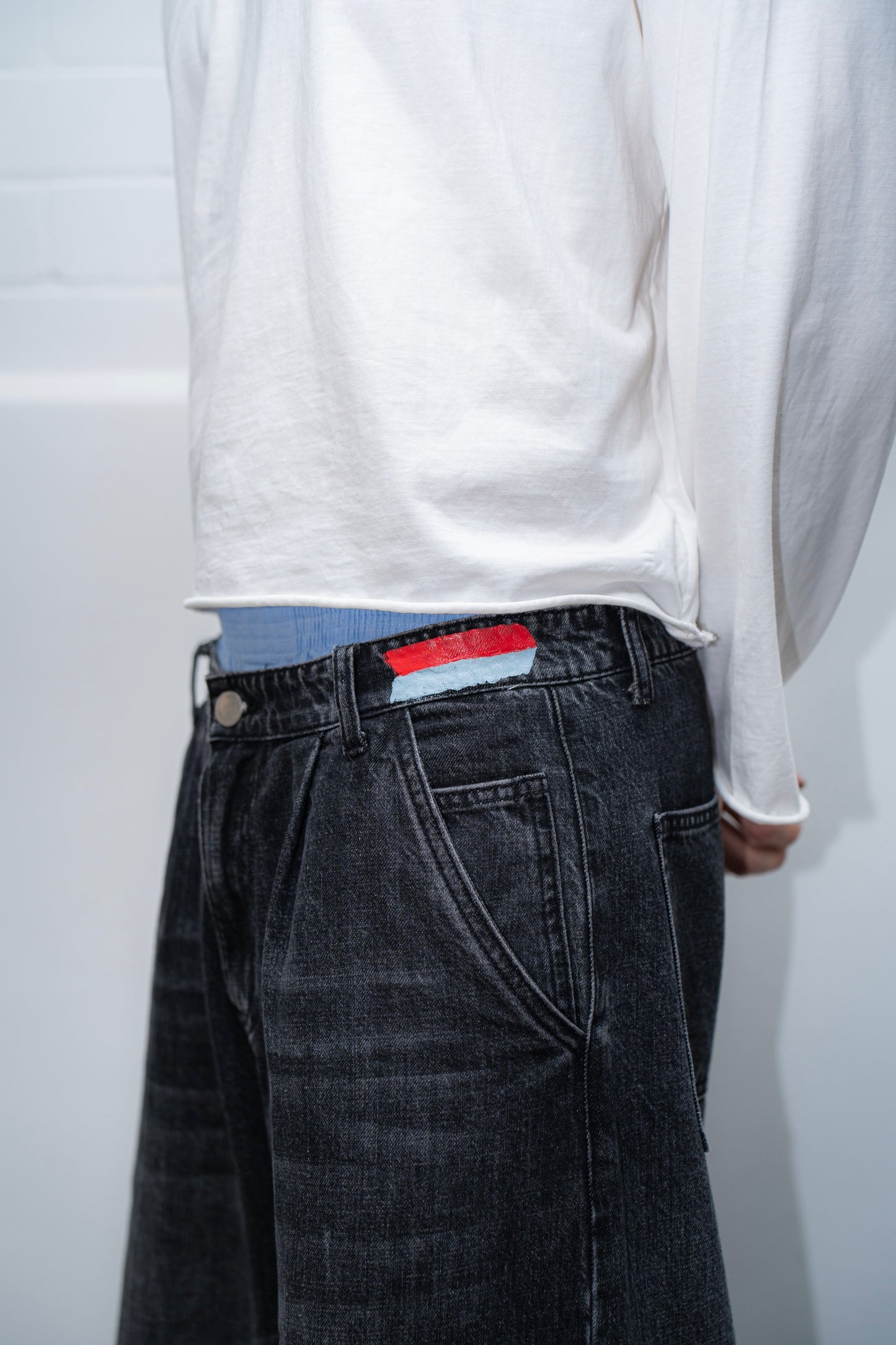 Ricca Black Washed Denim Jeans (PRE-ORDER)