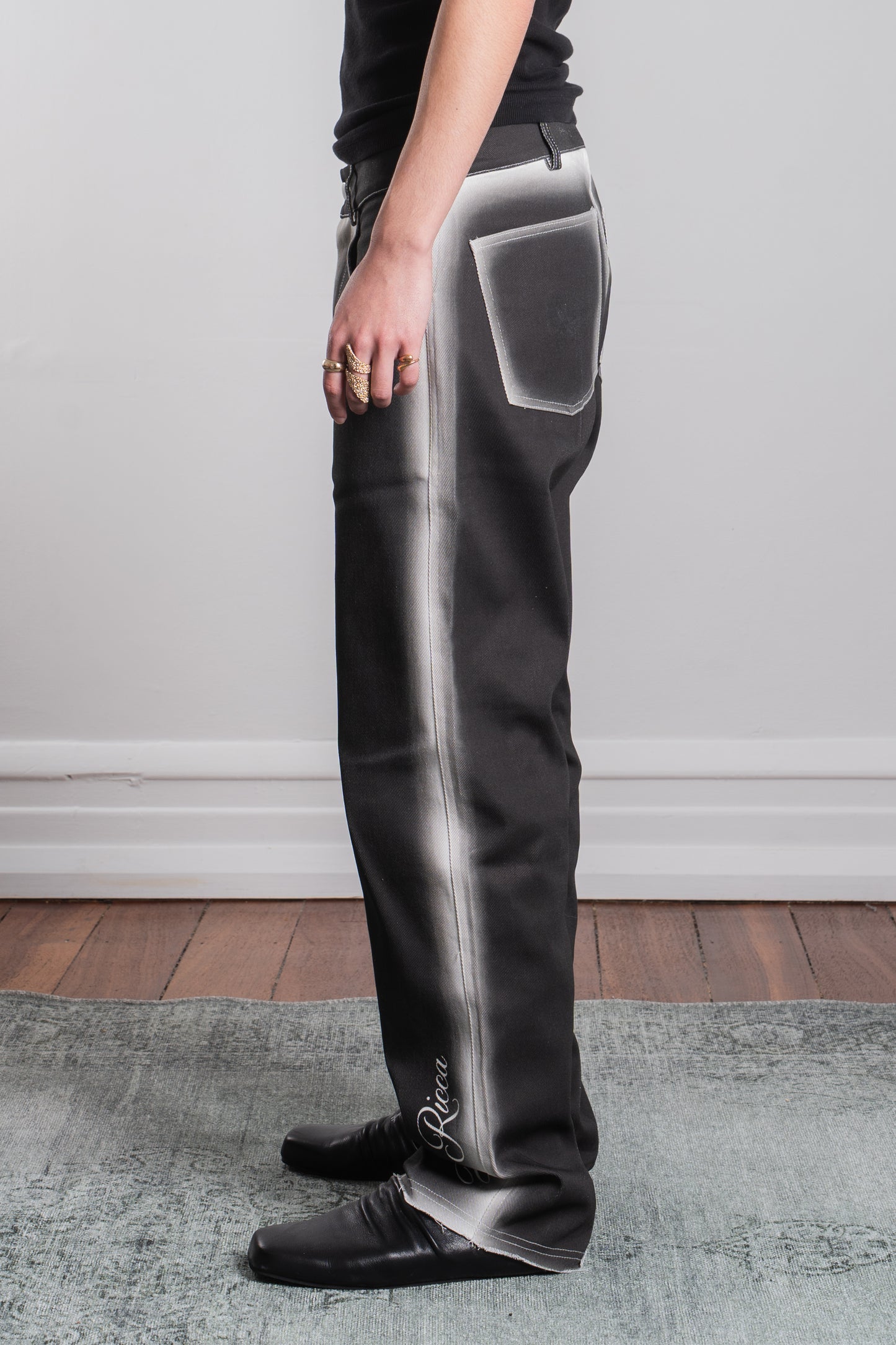 Wear Ricca Faded Black Pant